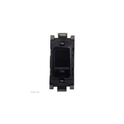 Deta G3553BK Grid Switch marked "EXTRACTOR FAN" 20Amp DP (Black)