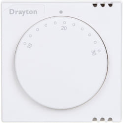 Drayton 24001 RTS1 Standard Room Thermostat, 230 V, White