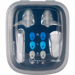 Go Travel 430 ear plug Reusable ear plug Transparent 2 pc(s)