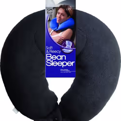 Compagnia del Viaggio Bean Sleeper travel pillow Black