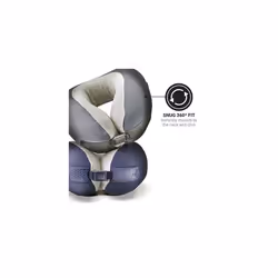 Super Supportive & Ergonomic Memory Foam Dreamer Travel Neck Pillow (Dark Blue)