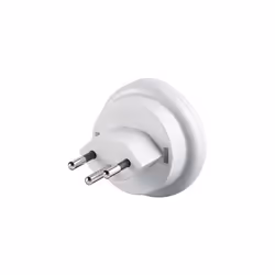 UK to Swiss Earthed Compact Travel Adaptor (Adapter Ref 534)