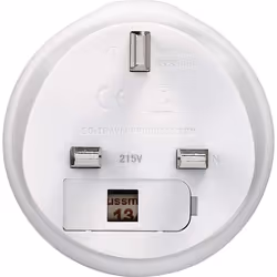 Go Travel Italian/Swiss to UK Earthed Adaptor (Adapter Ref 548)