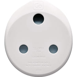 Go Travel South Africa to UK (SA-UK) Compact Earthed Travel Adaptor (Adapter Ref 582)