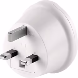 Go Travel South Africa to UK (SA-UK) Compact Earthed Travel Adaptor (Adapter Ref 582)