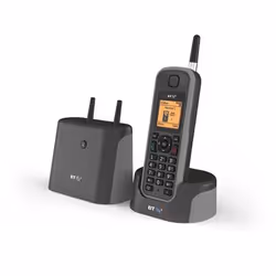 - Cordless telephone- GAP compatible- Text messaging- Type II caller display- 50 number calls list- 30 number redial list- 20 ...
