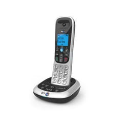 British Telecom BT2700 Nuisance Call Blocker Single DECT telephone Caller ID Black, Silver