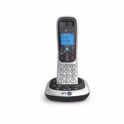 British Telecom BT2700 Nuisance Call Blocker Single DECT telephone Caller ID Black, Silver