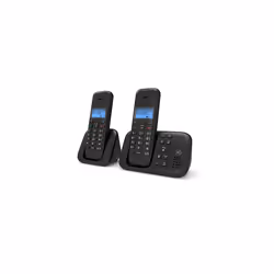 BT 3960 Cordless Landline House Phone with Nuisance Call Blocker, Digital Answer Machine, Twin Handset Pack