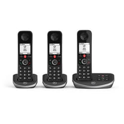 British Telecom D9R6WS00 DECT telephone Caller ID Black