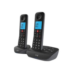 British Telecom D93MWS00 DECT telephone Caller ID Black