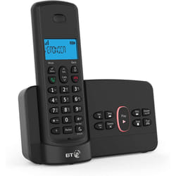 BT Home Phone with Nuisance Call Blocking and Answer Machine (Single Handset Pack)