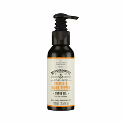 Scottish Fine Soaps Men's Grooming Thistle & Pepper Scented Shaving Gel 100ml