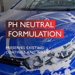 Foaming Car Wash, 1 Litre - High Foaming Car Shampoo For All Bodyworks - pH Neutral, Up to 50 Washes and Wax Safe Formula for Cleaning Car Exterior -