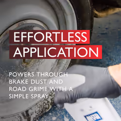 Custom Wheel Cleaner, 500ml - Acid-Free Car Wheel Cleaner Spray and Alloy Wheel Cleaner Safe For Use On All Wheel Types