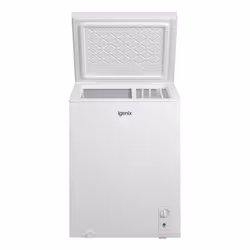 Freestanding Chest Freezer 142 Litre Capacity, Igenix IGCF0150W