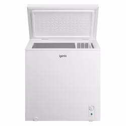 Freestanding Chest Freezer 198 Litre Capacity, Igenix IGCF0198W