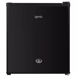 Counter Top Freezer with Lock, 33L, Reversible Door, Black, Igenix IG3751BL
