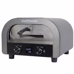 Electric Pizza Oven, 12 Inch, Grey, Statesman SKPO0E13B