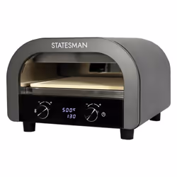 Electric Pizza Oven, 12 Inch, Grey, Statesman SKPO0E13B