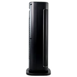 Oscillating Tower Fan Heater with 3 Heat Modes, Black Igenix IGHT020DB