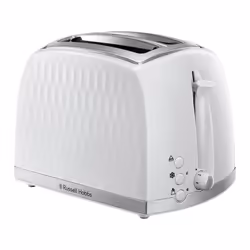 Russell Hobbs Honeycomb 2 Slice Toaster & Kettle Set, White