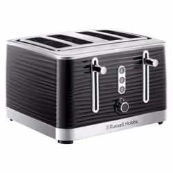 Russell Hobbs Inspire 4 Slice Toaster & Kettle Set, Black