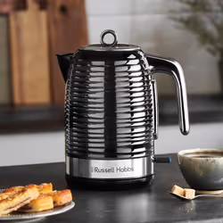 Russell Hobbs Inspire 2 Slice Toaster & Kettle Set, Black