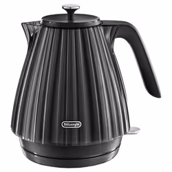 Delonghi Ballerina 1.7L Kettle & 4 Slice Toaster Set, Black