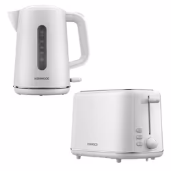 Kenwood Abbey Lux 1.7 Kettle & 2 Slice Toaster Set, White