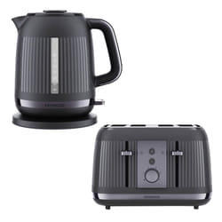 Kenwood Dusk 1.7L Kettle & 4 Slice Toaster Set, Grey