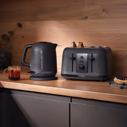 Kenwood Dusk 1.7L Kettle & 4 Slice Toaster Set, Grey