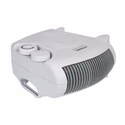 Igenix IG9010 Portable Electric Fan Heater with 2 Heat Settings, 2000 W, White