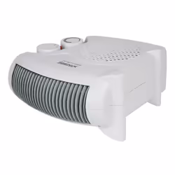 Igenix IG9010 Portable Electric Fan Heater with 2 Heat Settings, 2000 W, White