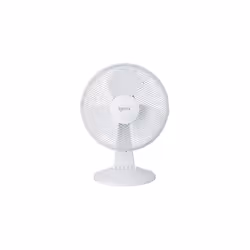 Igenix DF1210 Portable Desk Fan, 12 Inch, 3 Speed, Quiet Operation, Oscillating, Desktop/Bedside Fan, Ideal for Home and Offi ...