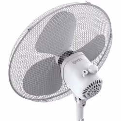 Igenix DF1655 Pedestal Fan, 16 Inch, 3 Speed, Quiet Operation, Oscillating, Adjustable Height