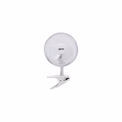 Igenix DF0006 Clip on Desk Fan, 6 Inch, 2 Speed, Quiet Operation, Ideal for Home and Office Use, Portable Clip Fan, White
