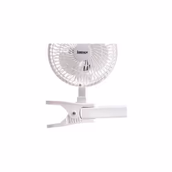 Igenix DF0006 Clip on Desk Fan, 6 Inch, 2 Speed, Quiet Operation, Ideal for Home and Office Use, Portable Clip Fan, White