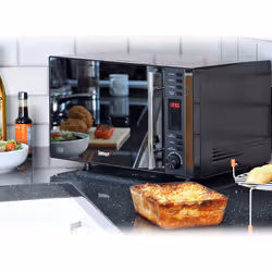Igenix IG2590 Digital Combination Microwave with Grill and Convection, Black, A+ Energy Rating