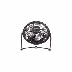 Igenix DF0004 USB Desk Fan, 4 Inch, Quiet Operation, Adjustable Tilt, Personal Mini Fan - Black