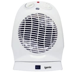 Igenix IG9021 Indoor White 2000 W Fan electric space heater