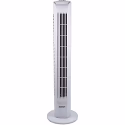 Igenix DF0035T Oscillating Tower Fan with Remote Control, 45 W, White