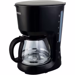 Igenix IG8127 Filter Coffee Maker, 10 Cup Carafe, 1.25 Litre, Black
