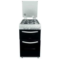 Statesman GTL50W - White 4 Zone Gas Cooker - Manual cleaning - A energy