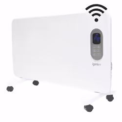 Igenix IG9515WIFI, Convector electric space heater, Aluminum, IP24, Indoor, Floor, White
