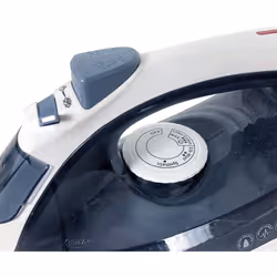 Igenix IG3116 PowerSteam Lite Vertical Steam Iron, Ceramic Non-Stick Soleplate, 220 ml Water Tank Capacity, 1600 W, Blue/White