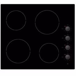 Statesman CHZ460D - Black 4 Zone Ceramic Hob