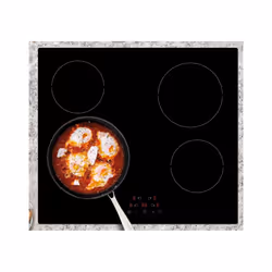 Statesman CHZ460T - Black 4 Zone Ceramic Hob