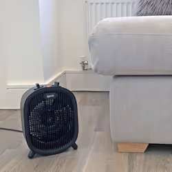 Igenix IG9022 Portable Electric Fan Heater with 2 Heat Settings & Cool Fan Setting