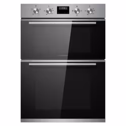 Built-In Double Oven, 3 Cooking Functions, LED Display, 35/70L, Statesman BDM373SS , Stainless Steel